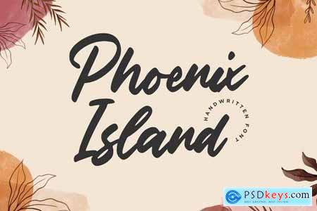Phoenix Island Script Font