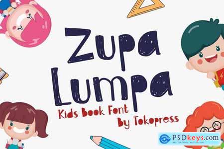 Zupa Lumpa- Cute kids font
