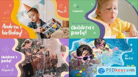 Kids Party Slideshow -- FCPX 33352583