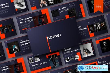 Hamer - Business Powerpoint, Keynote and Google Slides Template