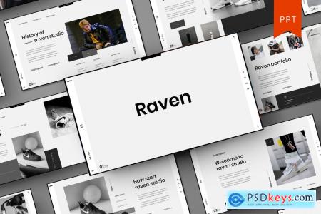 Raven  Business Powerpoint, Keynote and Google Slides Template