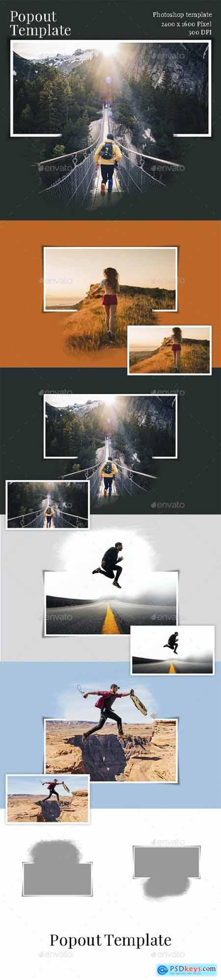 Popout Photo Template 32807988