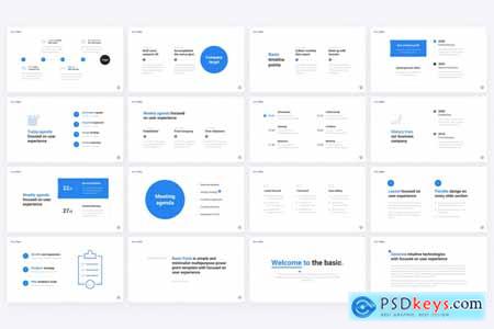 Basic Point General PowerPoint Template 9RDXDPE