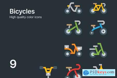 Bicycle Icons J57Q5T9