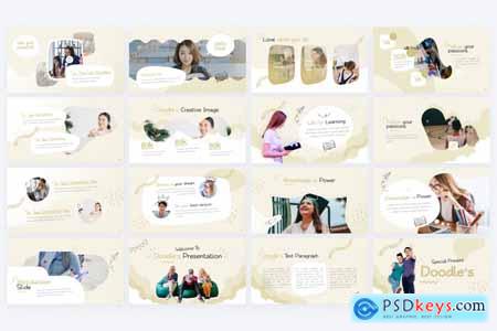 Doodle Creative PowerPoint Template SVNBYKY