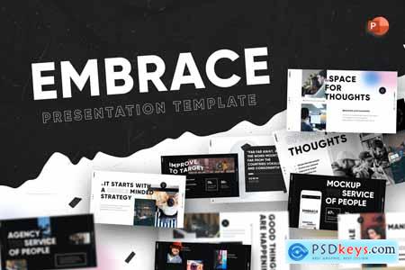 Embrace Creative PowerPoint Template 3SBFDHG