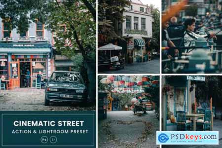 Cinematic Street Action & Lightrom Presets