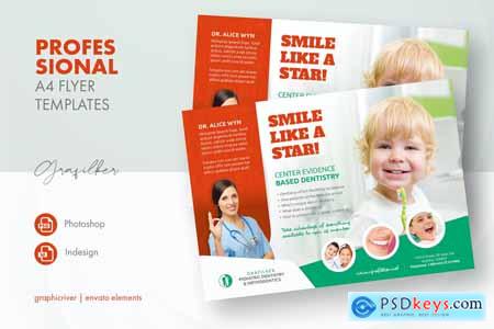 Kids Dental Flyer Templates 10833823
