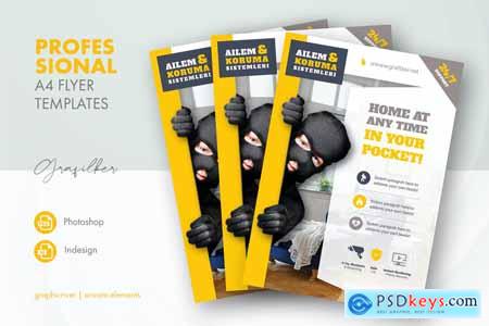 Security System Flyer Templates 14360576