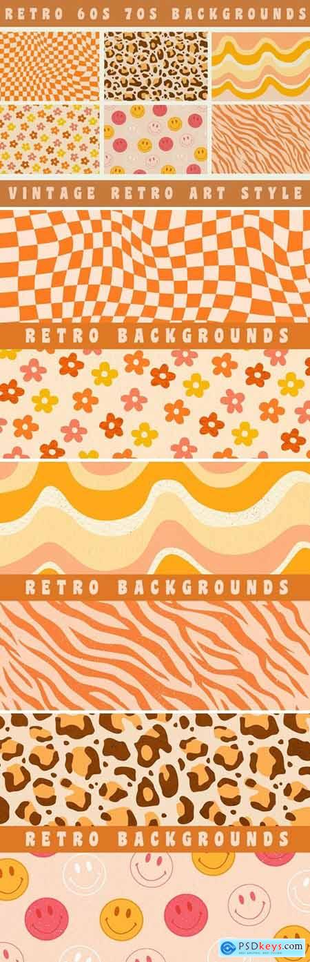 Retro 60s-70s Backgrounds