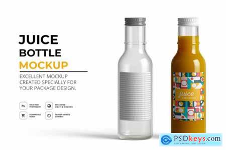 Juice Bottle Mockup 6415714