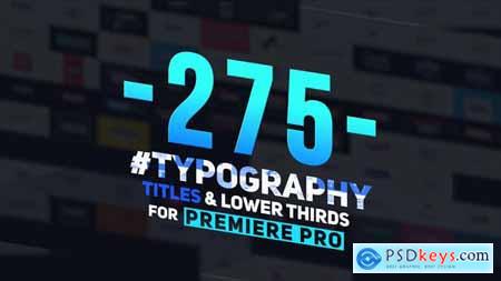 275 Typography, Titles and Lower Thirds 23850953