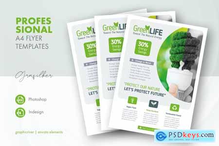 Green Energy Flyer Templates FEGFCQV