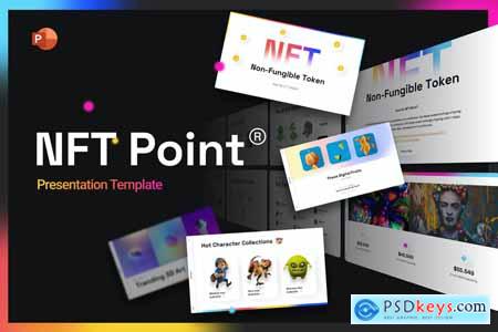 NFT Point Digital PowerPoint Template 4HTCZTW