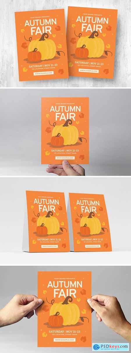 Autumn Fall Fair Flyer Template