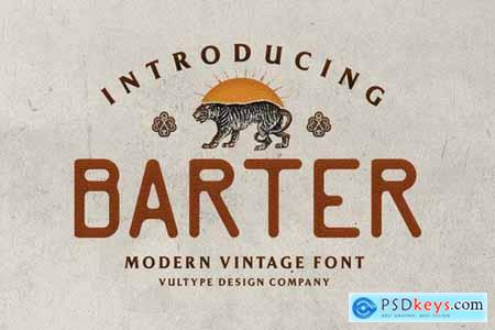 Barter Vintage Font