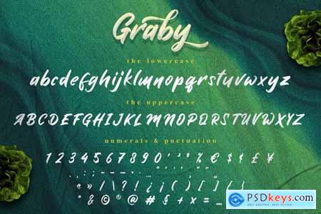 Graby - Bold Script Font