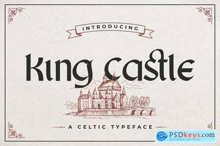 King Castle  Celtic Typeface