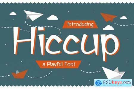 Hiccup  Adorable Playful Font