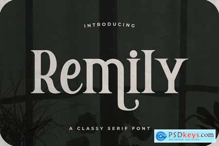 Remily  A Classy Serif Font