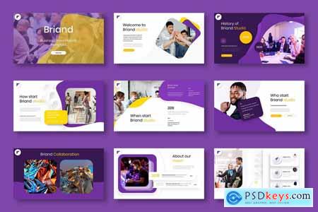 Briand - Business Powerpoint, Keynote and Google Slides Template