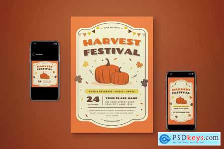 Harvest Festival Flyer Set 5JACF56