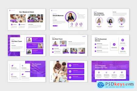 Aspire - Corporate Business Powerpoint, Keynote and Google Slides Template