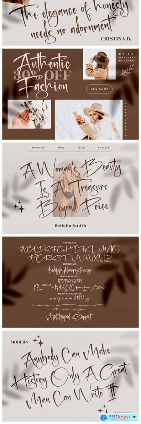 Freestyle Lettering Font