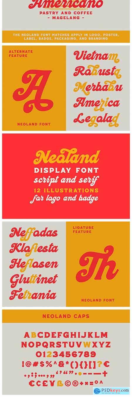 Neoland - Display Font 6474351