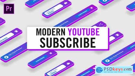 Modern Youtube Subscribe 33241185