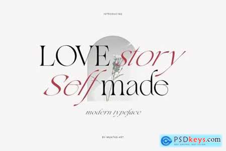 Love Story Self Made Modern Serif