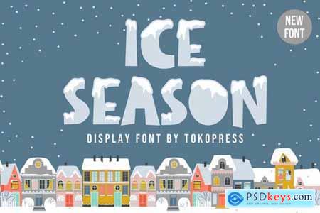 Ice Season - Kids font