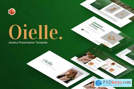 Oielle Jewelry PowerPoint Template V5CQ2W9