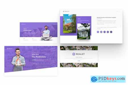 Realet Real Estate PowerPoint Template NNMPA8L