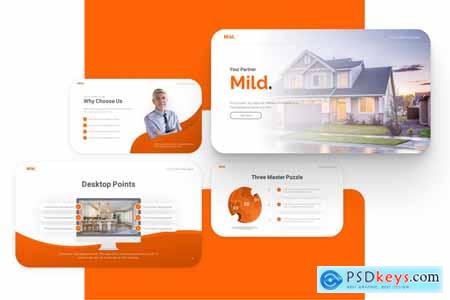 Mild Real Estate PowerPoint Template 2EYHHW6