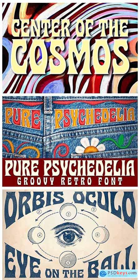 Pure Psychedelia Font 5833702