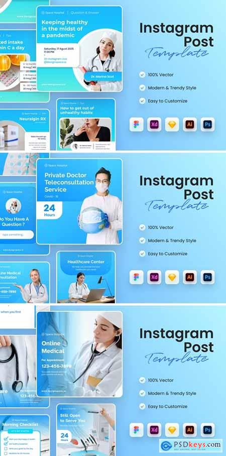 Medical Instagram Post Template