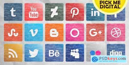 Social Media Icons Pack - Updated Version 01 16271888