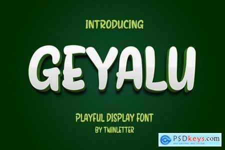 Geyalu Font