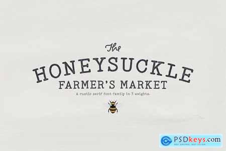 Honeysuckle Market Fonts