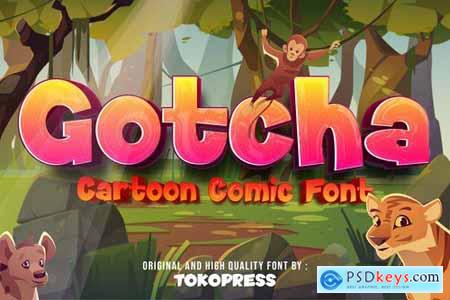 Gotcha - Comic Font