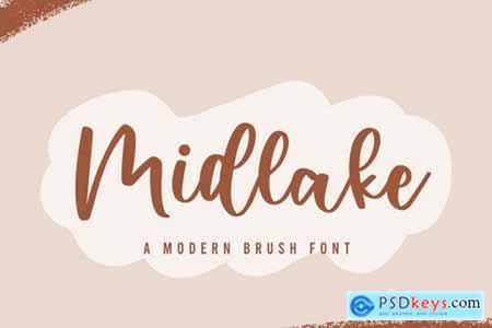 Midlake - Brush Script Font