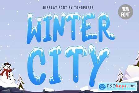 Winter City - Kids font