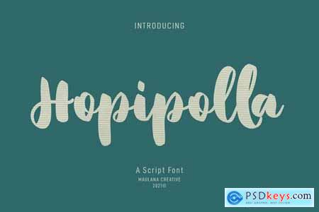 Hopipolla Script Font