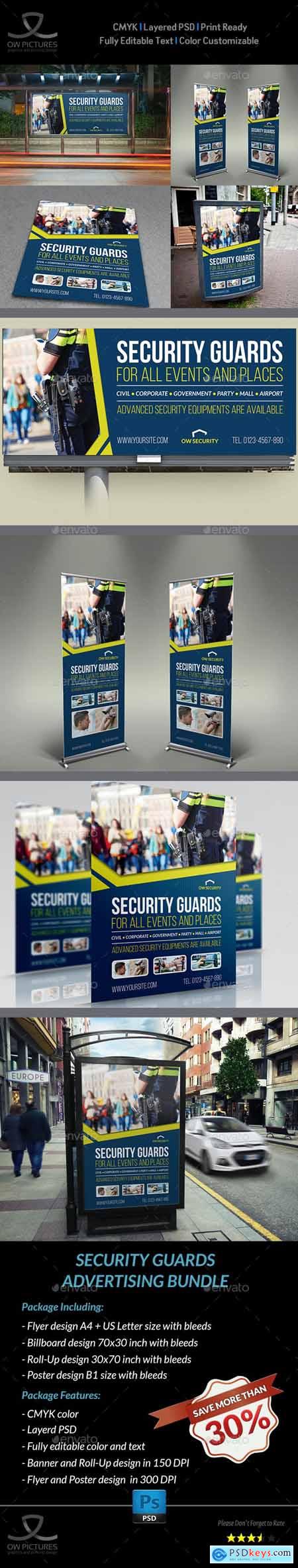 Security Guards Flyer Template 21263322
