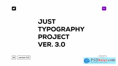 Just Typography 3.0 for Premiere Pro Essential Graphics 33757176