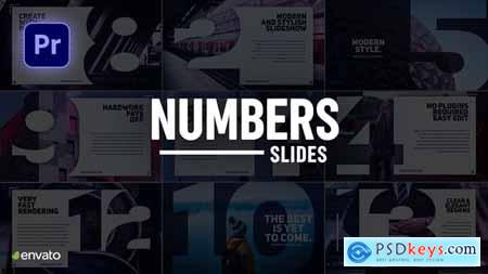 Numbers Slideshow for Premiere Pro 33745589
