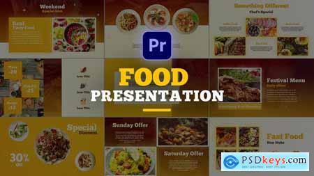 Food Presentation Slideshow for Premiere Pro 33745020