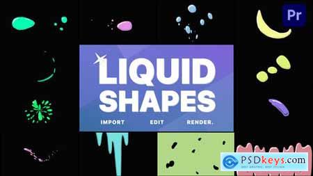 Liquid Shapes Premiere Pro MOGRT 33758204