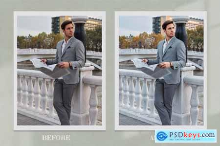 Fashion Men Lightroom Photoshop LUTs 6489979